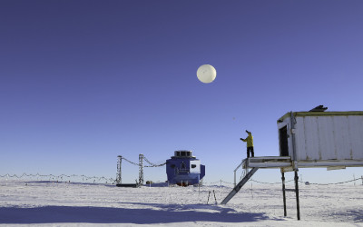 Ocean Waves Crashing on Seawall